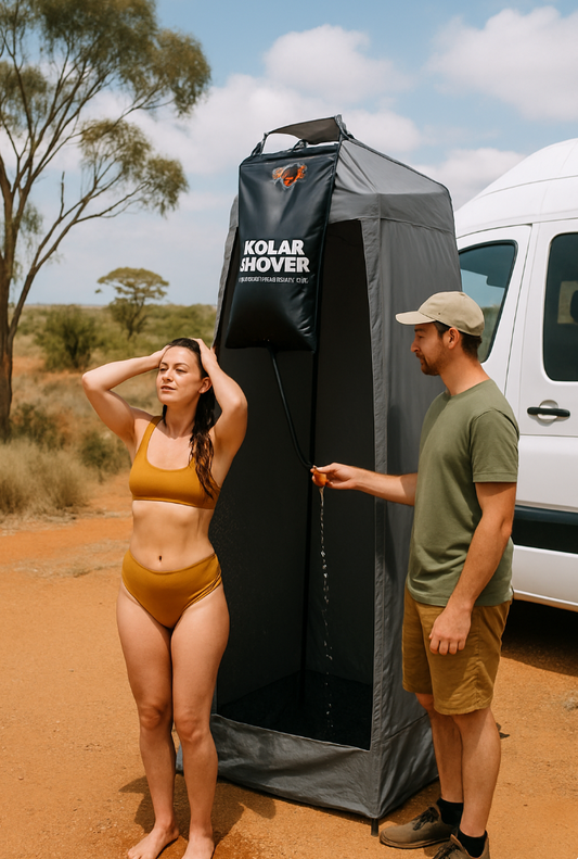 Off-Grid Showering Options for Remote Aussie Roads