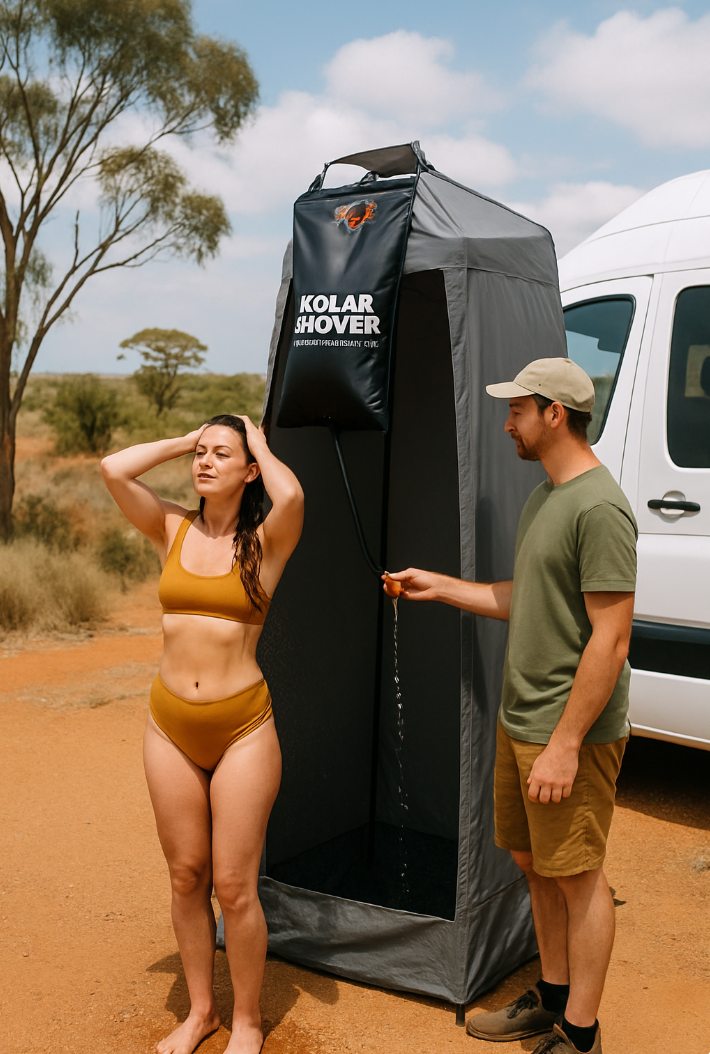 Off-Grid Showering Options for Remote Aussie Roads