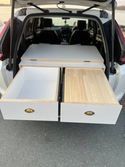 bed frame for SUV camping