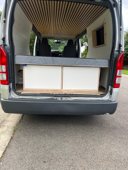 bedbox for van conversion Toyota Hiace 