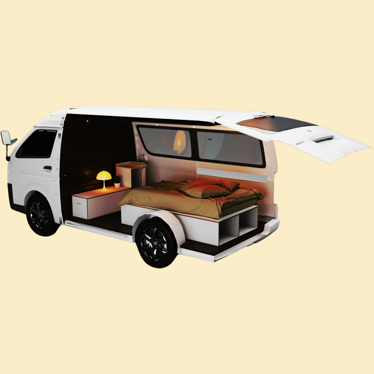 camper cabinet box kit Toyota Hiace